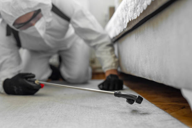 Professional Pest Control technician working in West Point, NY